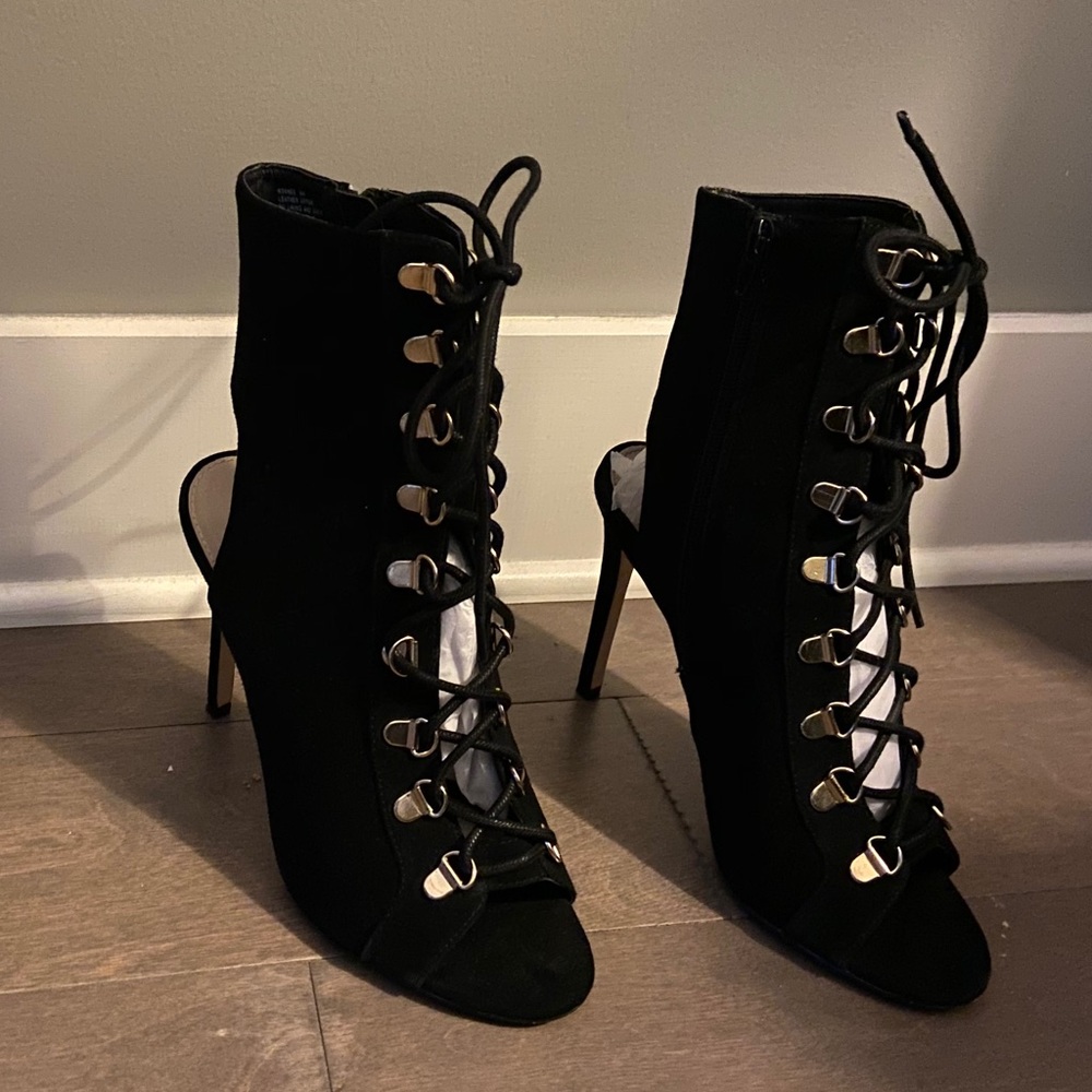 Steve Madden booties.